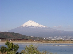 富士山と富士川